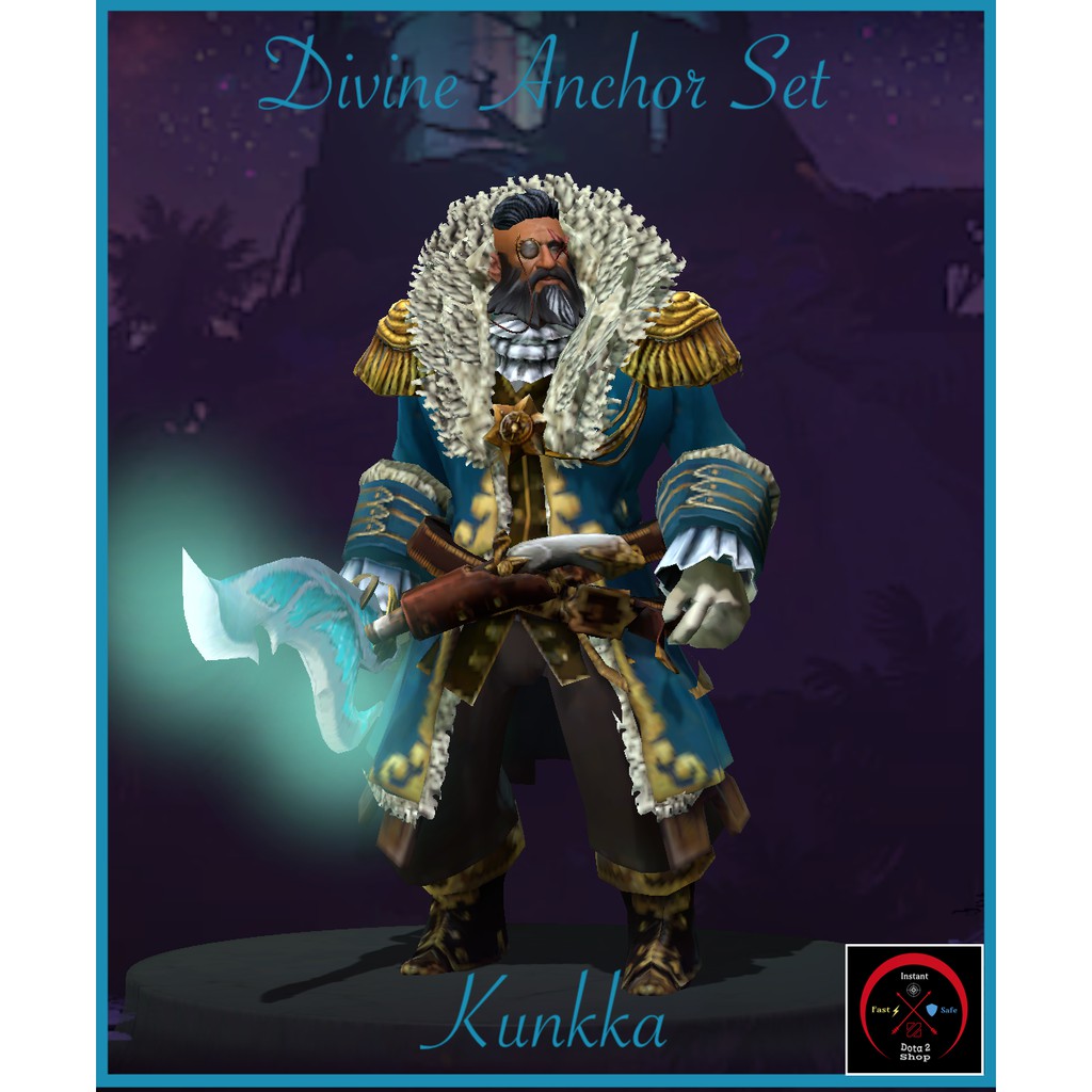 Dota 2 Kunkka Divine Anchor Set Shopee Malaysia