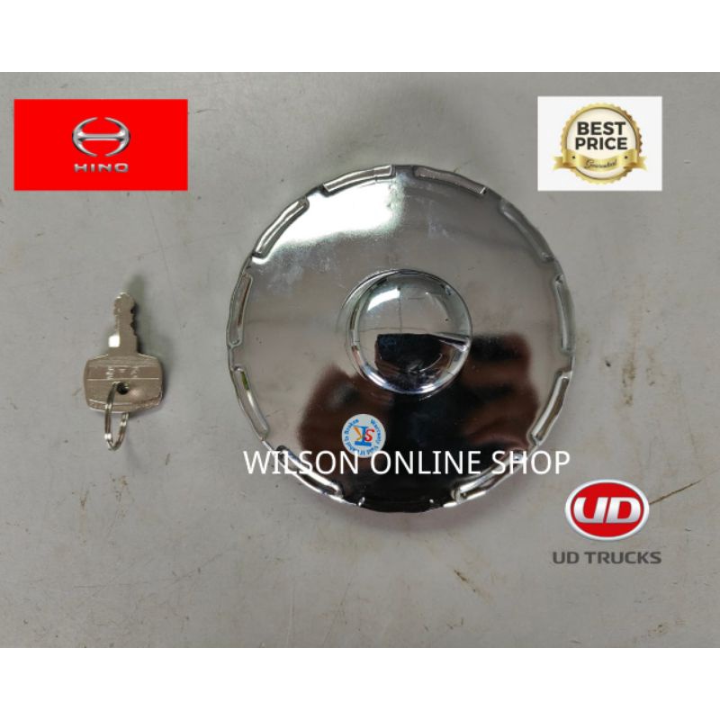 Taiwan Hino,Nissan Lorry/Truck G.W.101 78MM Penutup Minyak,Diesel/Fuel Tank Cap With Key