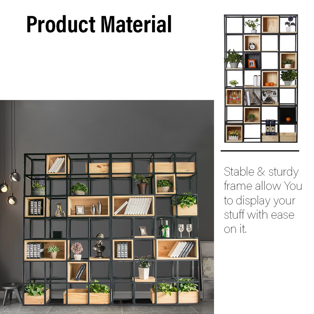 FREE SHIPPING!! FINSSO: American Iron Rack Shelves/ Display rack