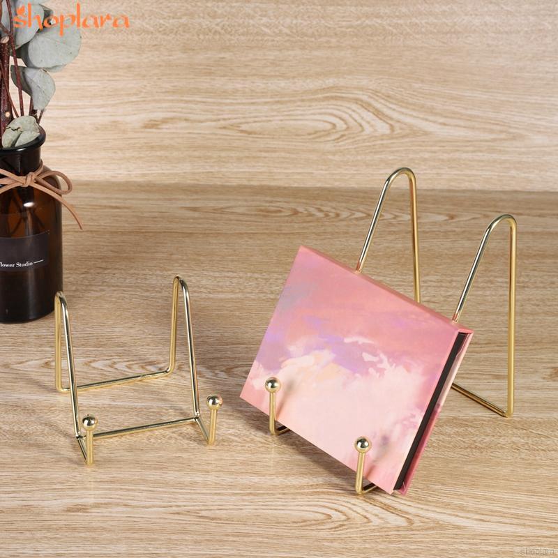 Portable Easel Exquisite Bookshelf Simple Art Display Stand