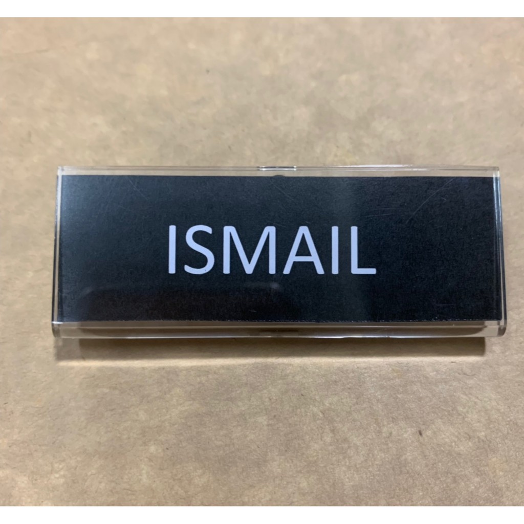 Acrylic Reuseable Name Tag Shopee Malaysia   0462ff8c3b3e61c4ec4ef469bb61e183