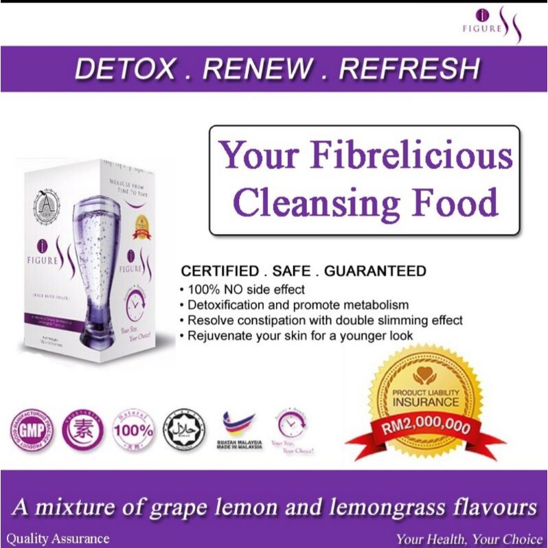 iFigure Fiber Juice Ready Stock Shopee Malaysia