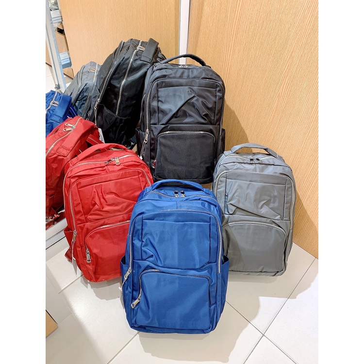 ViVi Unisex Nylon Laptop Backpack Shopee Malaysia