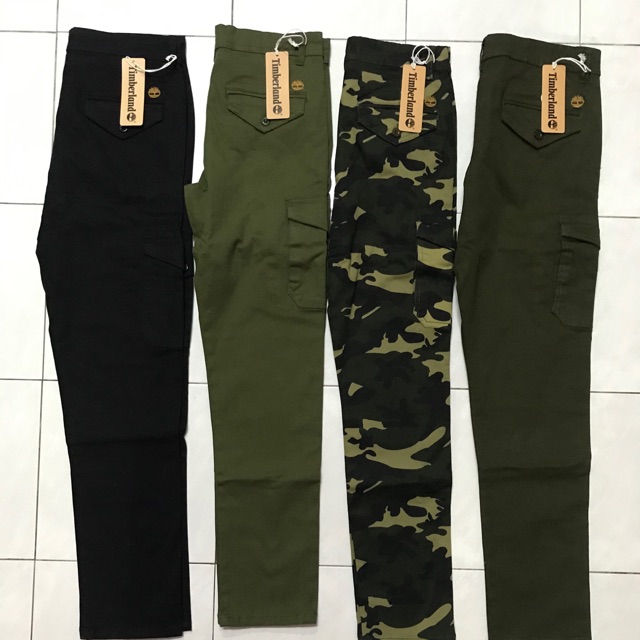 👖Timberland Cargo Pants Slim Fit Strechable👖 Shopee Malaysia