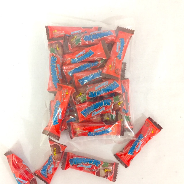 Jack Jill 18pcs Dynamite Chews Chewy Candy Choco Mint Plus Gula Angin