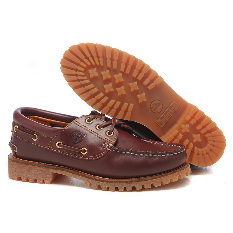 timberland leather loafers