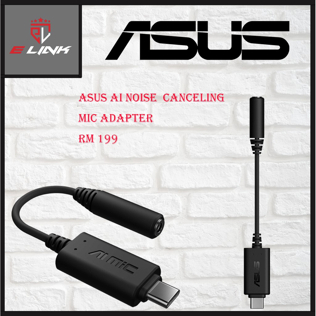 asus noise cancelling mic adapter