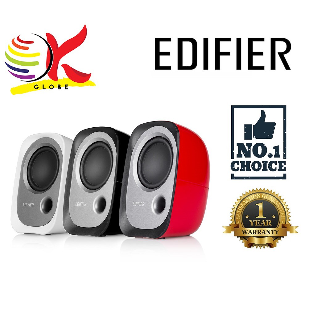 Edifier R12u Usb Powered Computer Stereo Bookshelf Active Speaker