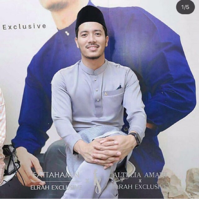  Baju  Melayu Elrah Exclusive Fattah  Amin  Shopee Malaysia