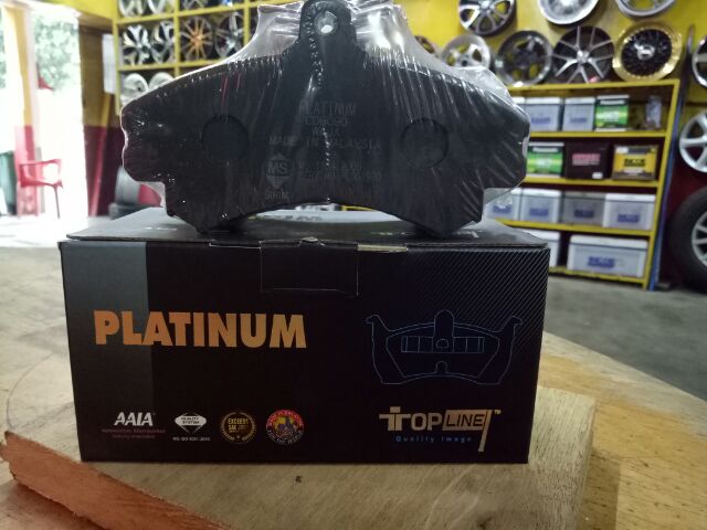 Platinum Brake Pad For Waja 1 6 Alza Mpv Shopee Malaysia