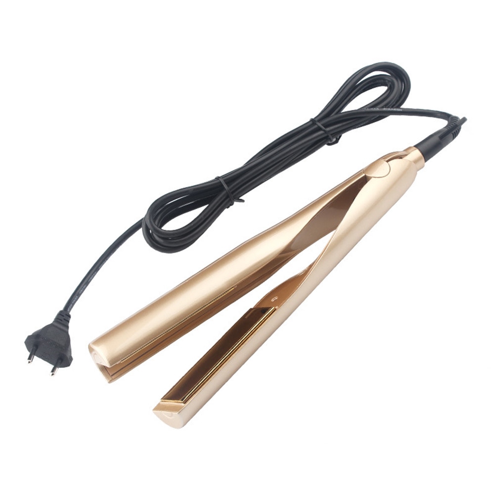 2 In 1 Wet Dry Flat Iron Led Temperature Control Hair Curler Twist