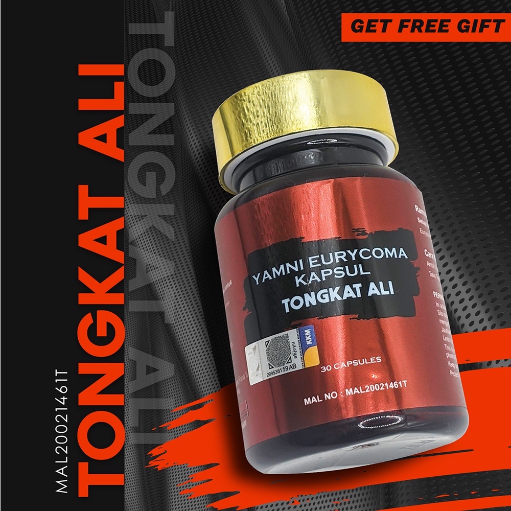 TONGKAT ALI, BIOTROPICS MEN FORMULA - LULUS KKM & HALAL 100% ORIGINAL + FREE GIFT