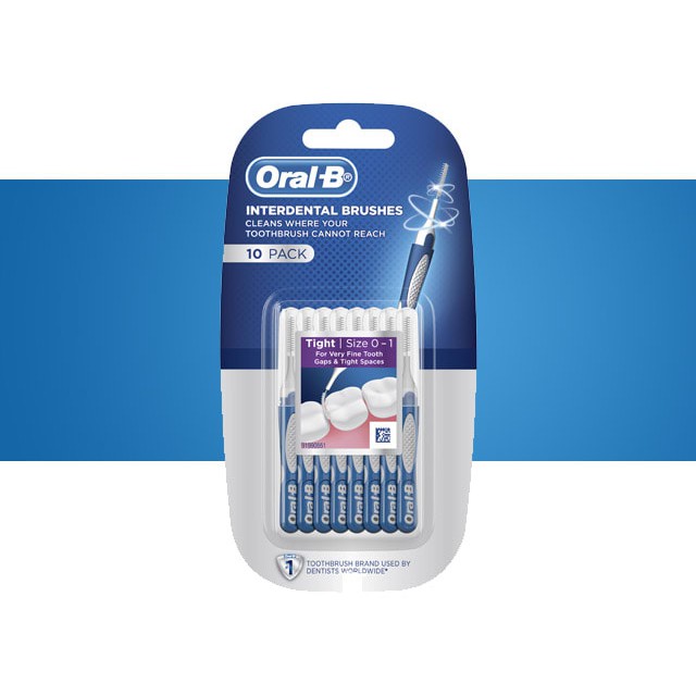 Oral B Interdental Brushes 10 Pack Shopee Malaysia