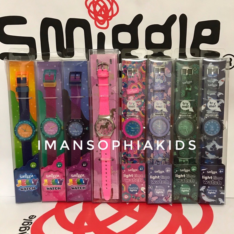smiggle digital watch instructions