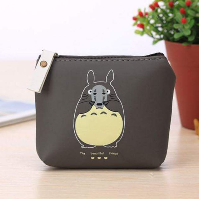 Totoro With Mask Coin/Earphone Bag RM10 size 10.5 x 13cm