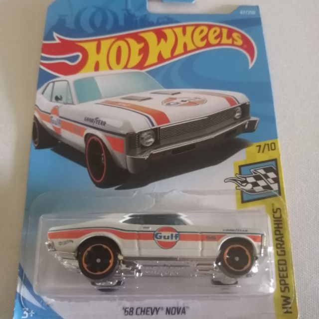 hot wheels 68 chevy nova