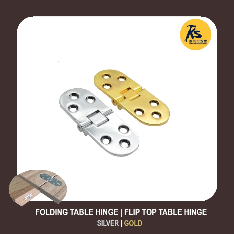 ZINC ALLOY FOLDING TABLE HINGE FLIP TOP TABLE HINGE Shopee Malaysia
