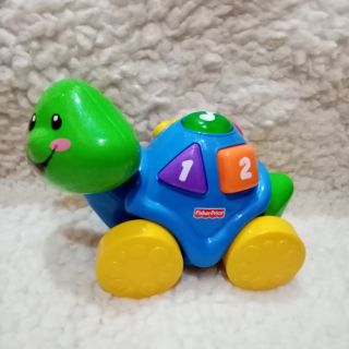 fisher price laugh and learn roll along turtle