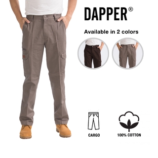 Dapper Men | Regular Fit Cargo Long Pants - DT9414 /DT9415