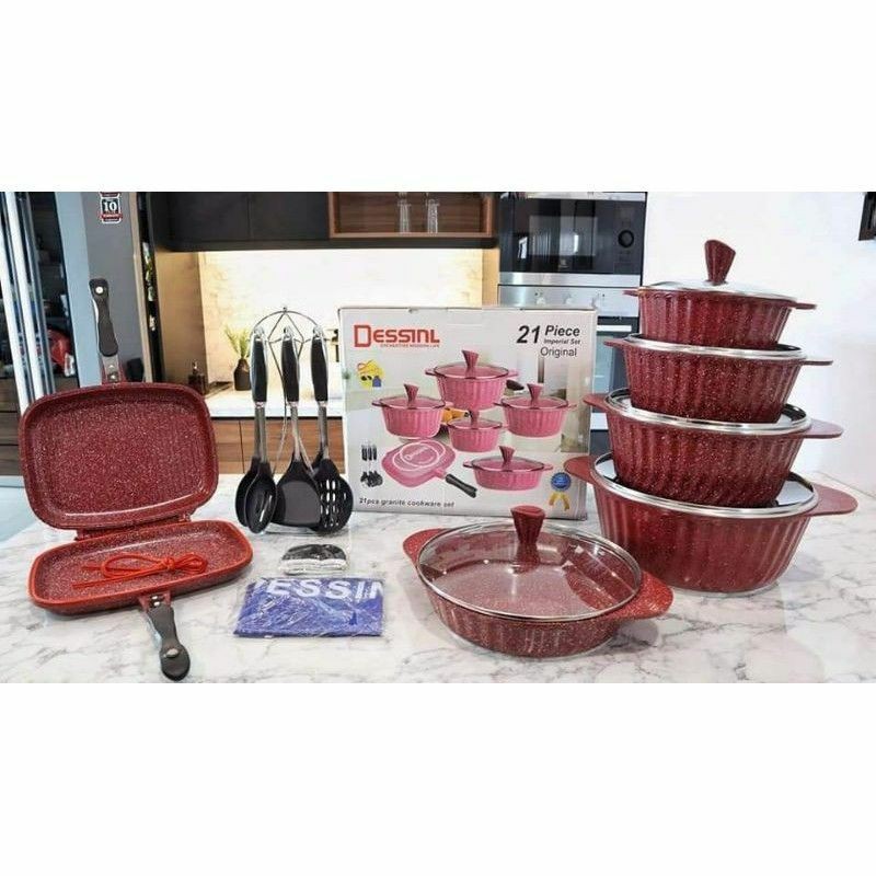 READY STOCK💕DESSINL 21PCS