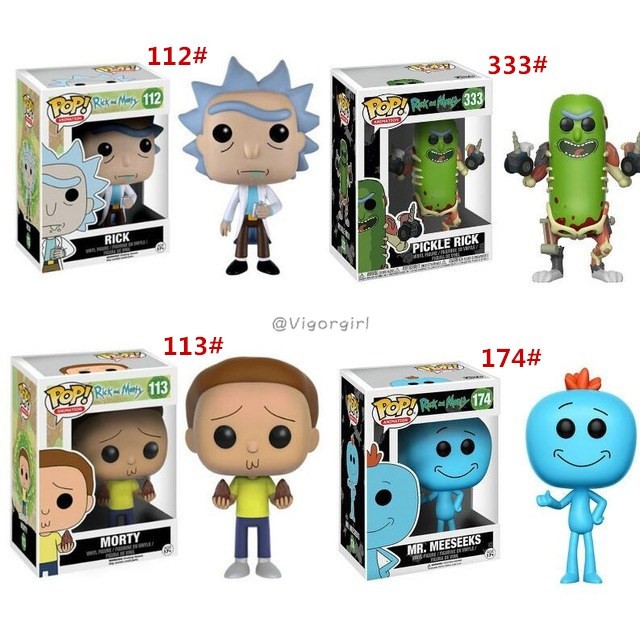 funko pop do rick and morty