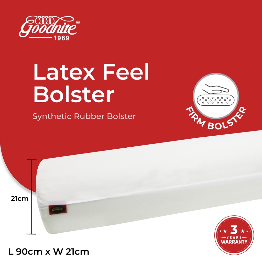 [FIRM&BOUNCY BOLSTER] Goodnite Synthetic Latex/Rubber Firm Bolster