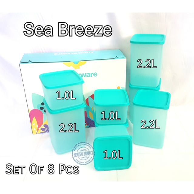 🔥New Arrived🔥Tupperware Sea Breeze Set 12Pcs Or Set 8Pcs