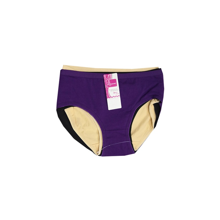 daiso Hari Hari - Queen Women's Panties 3 Pieces / Seluar Dalam Wanita 3 Helai