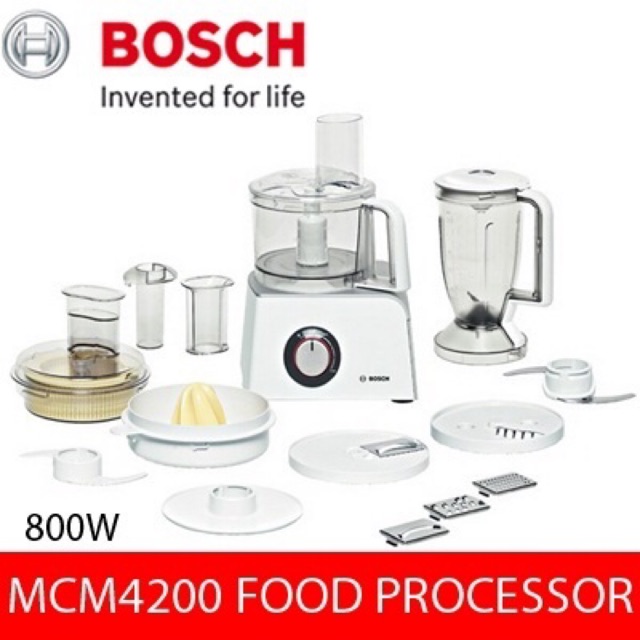 Bosch MCM4200 Multifunction Food Processor | Shopee Malaysia