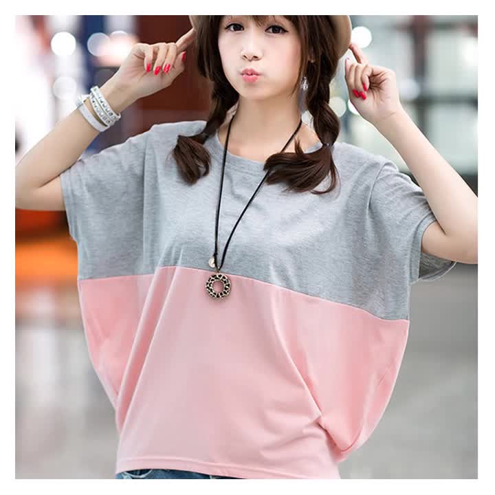  Ready Stock women tshirt korean fashion loose casual 