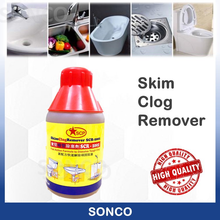 SUPER CLOG REMOVER DRAIN PIPE BASIN CLEANER CLOGGED DRAINAGE