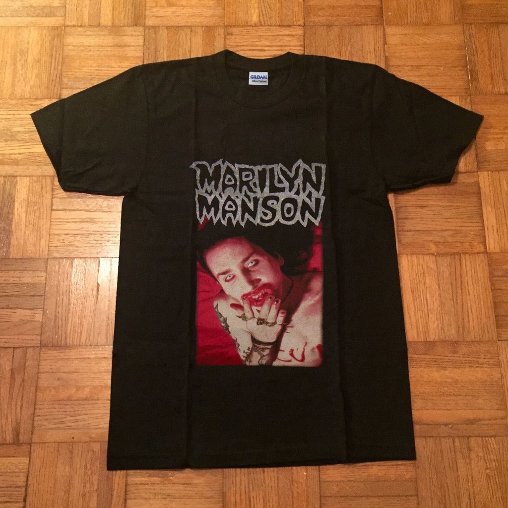 marilyn manson t shirt vintage