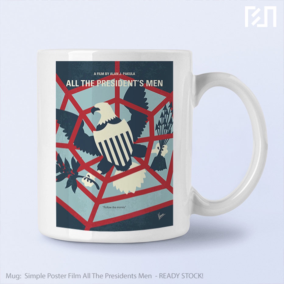 Simple Mug Cup Poster Film All The Presidents Men