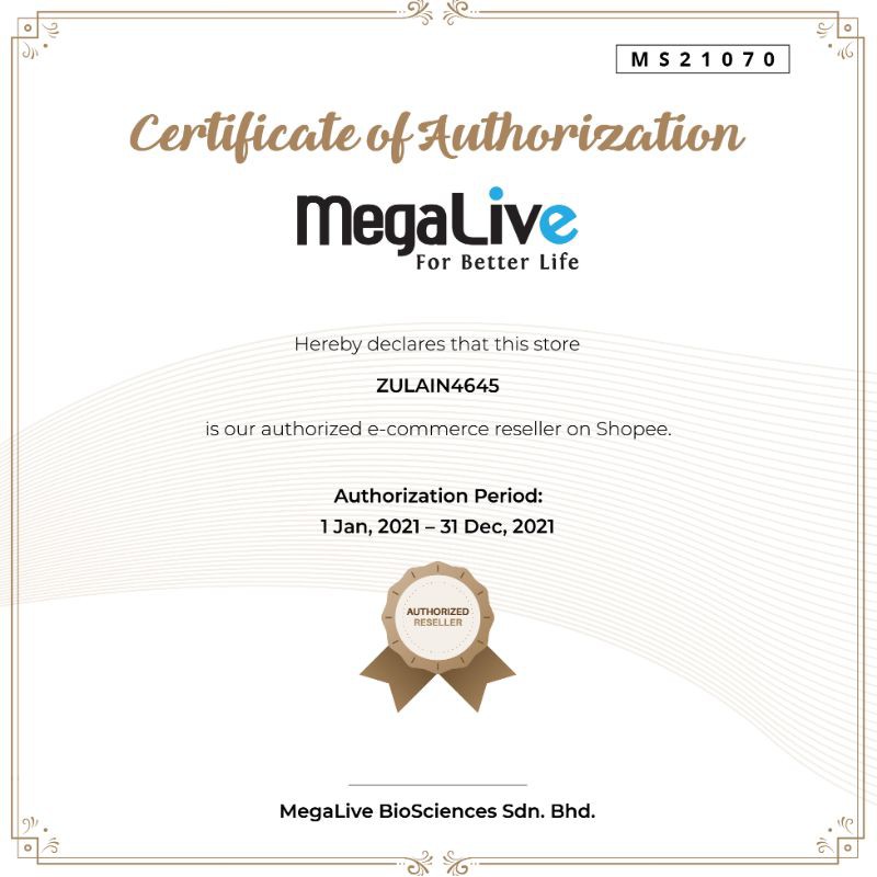 Megalive Omega 700 350 Plus 100 S 2 Foc 30 S Shopee Malaysia