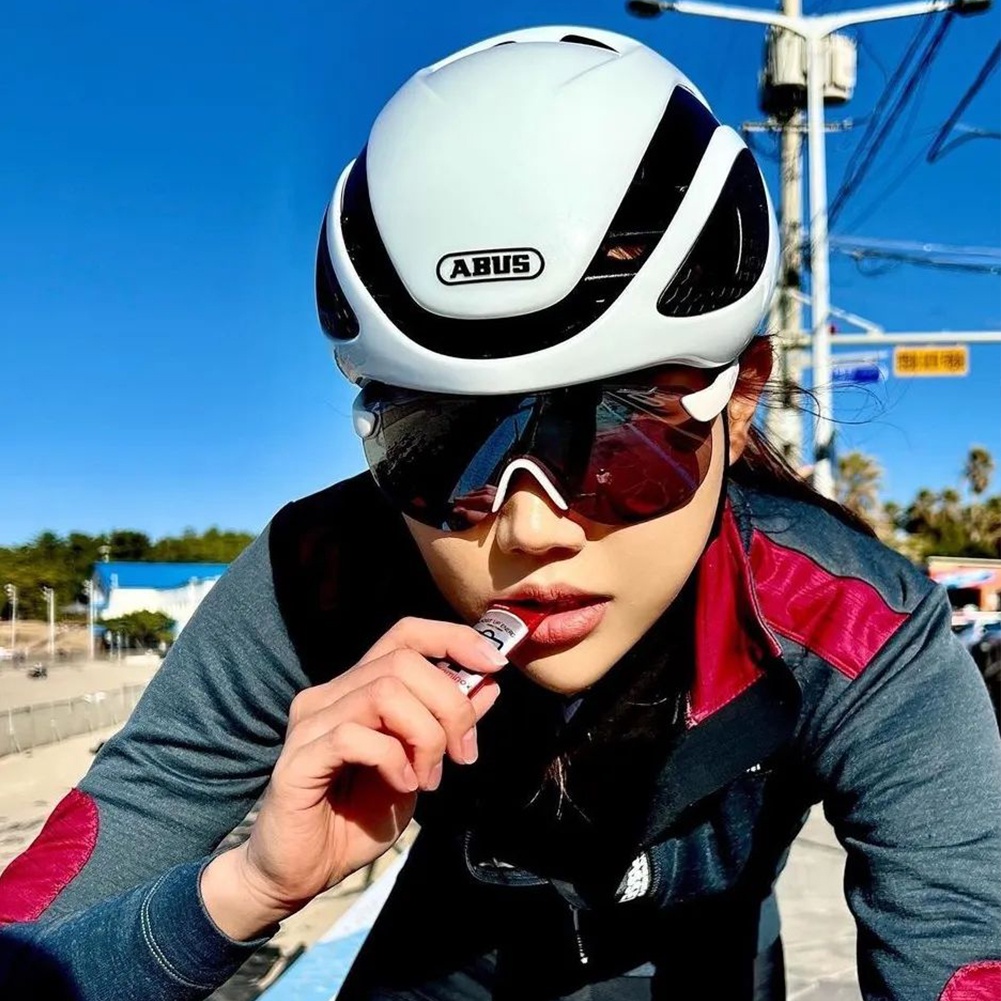 Must Essential Abus Game Movistar/GameChanger Aero Bike Helmet Triathlon Road Cycling Bicycle Racing Time-Trial Monk ... - Image 2