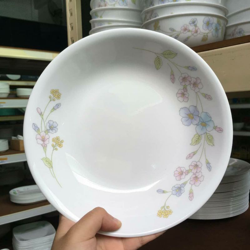 Corelle Soup Plate / Pasta Bowl 21cm Shopee Malaysia