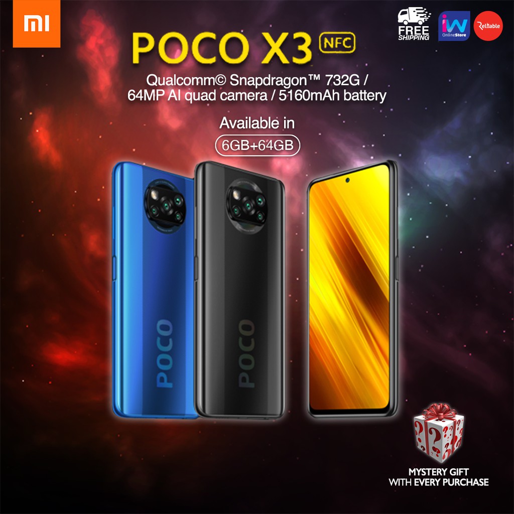 POCOPHONE X3 8GB+128GB [Global Version] | Shopee Malaysia