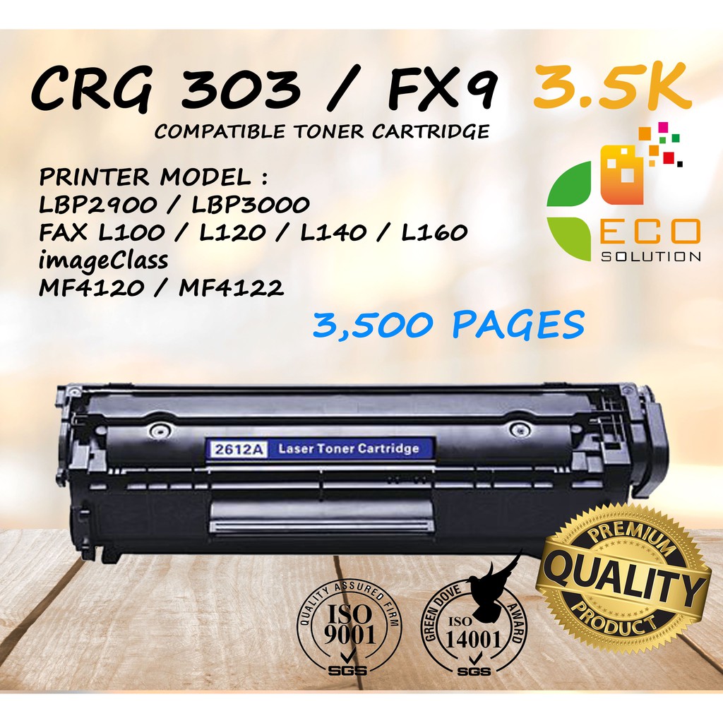 CART303 303 CRG 303 LBP2900 LBP2900 Compatible Toner Canon Cartridge