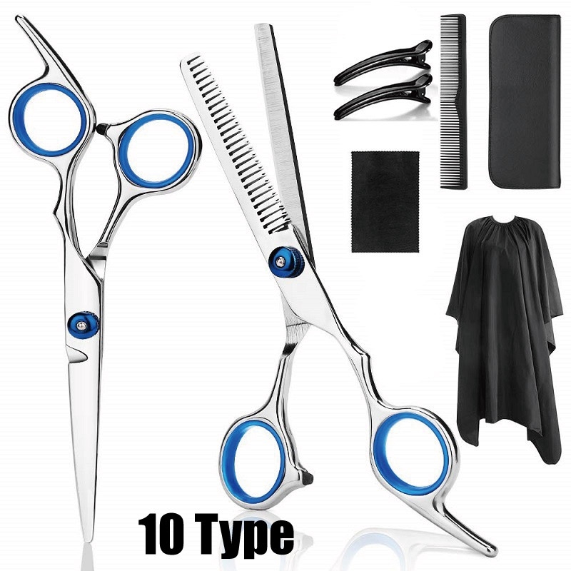 Professional Hair Cutting Scissors Set Hairdressing Scissors Barber  Thinning Scissors Hair Cutting Shears Kit for Barber Salon and Home |  Shopee Malaysia