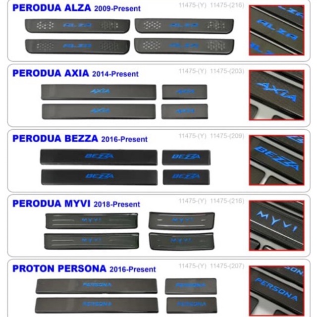 Perodua Alza bezza Axia myvi 2018 2019 2020 proton persona 