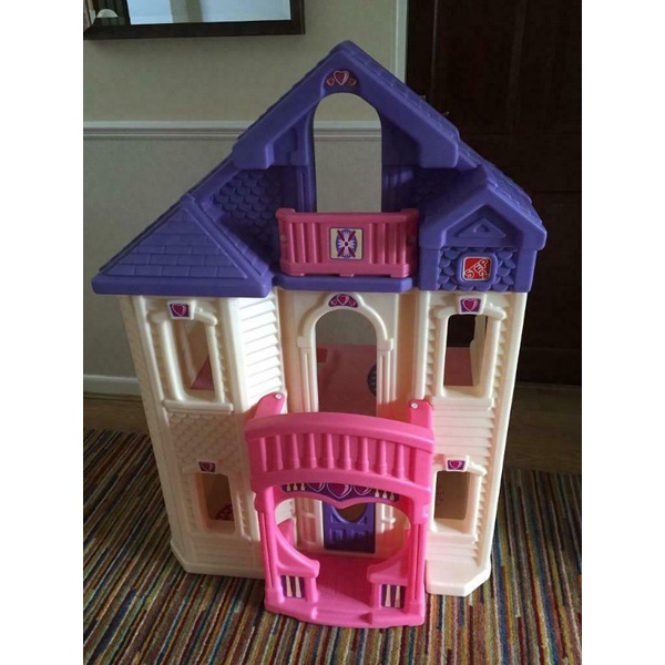 Step2 Grand Balcony Dollhouse (display item) Shopee Malaysia