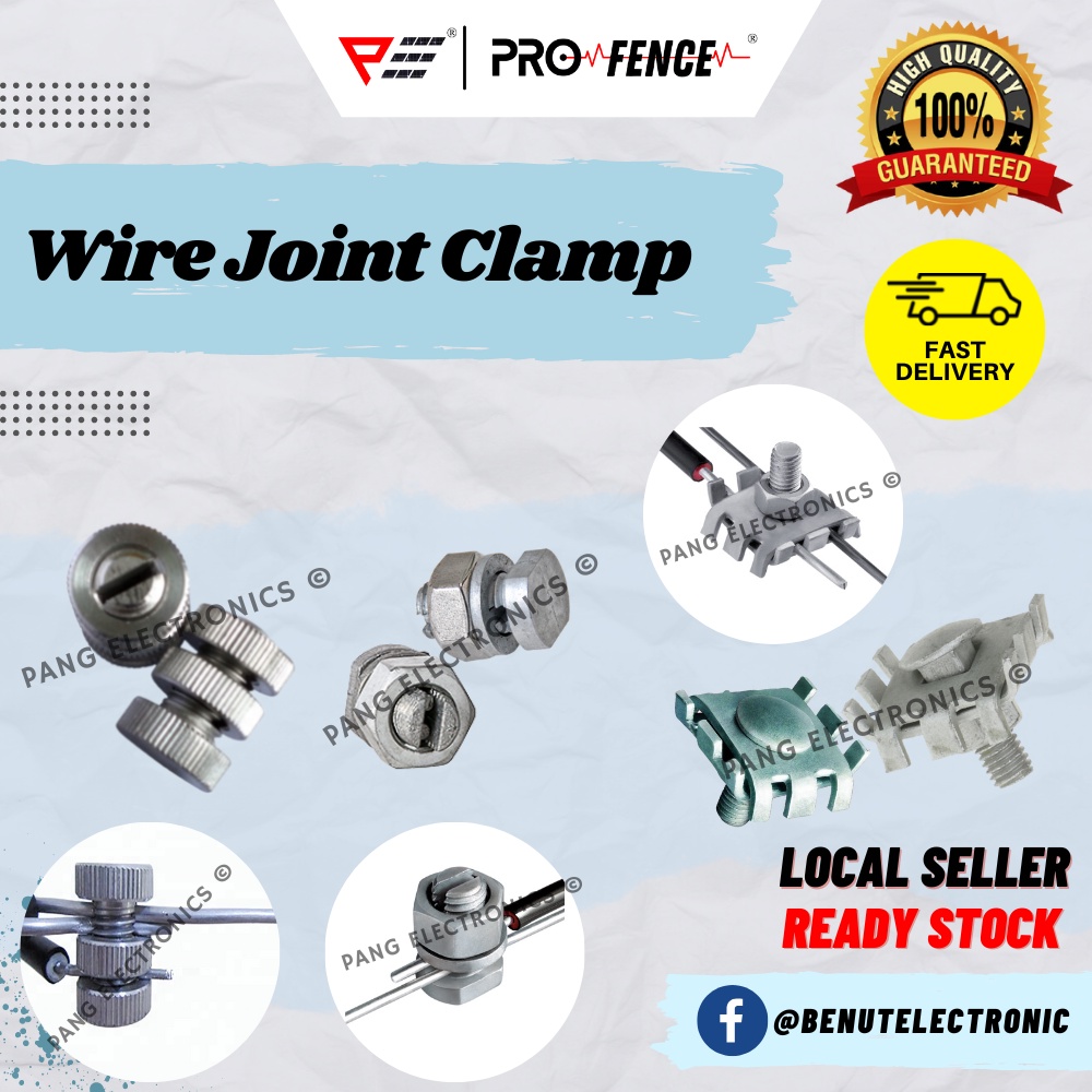 Pro Fence Aluminium Joint Clamp Heavy Duty G.I Split Bolt Joint Clamp