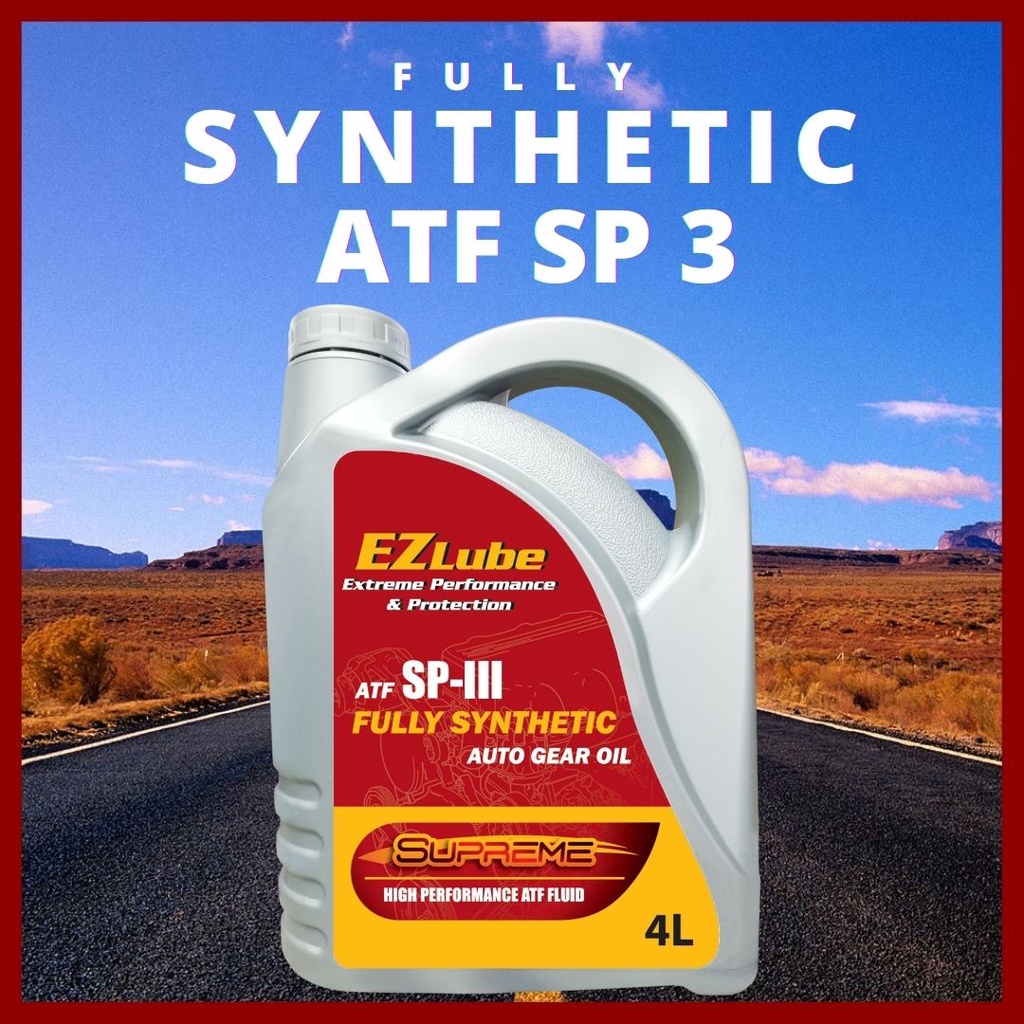 Ezlube ATF SP3 Fully Synthetic Automatic Transmission Fluid ATF Gear