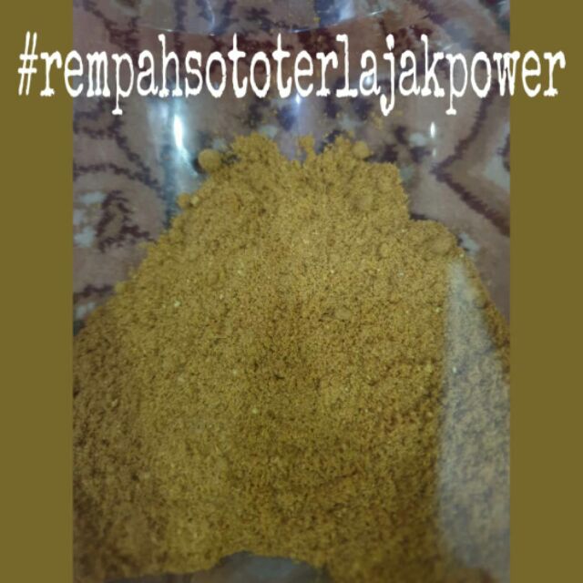 HOT! Rempah Soto Timbang Original/Asli Terlajak Sedap Mudah Dimasak Manual Mix and Blend