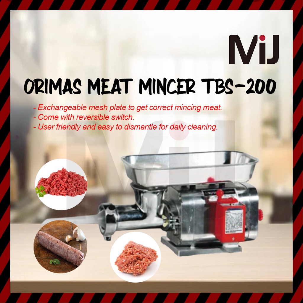 ORIMAS MEAT MINCER TBS200 MJ STORES Shopee Malaysia