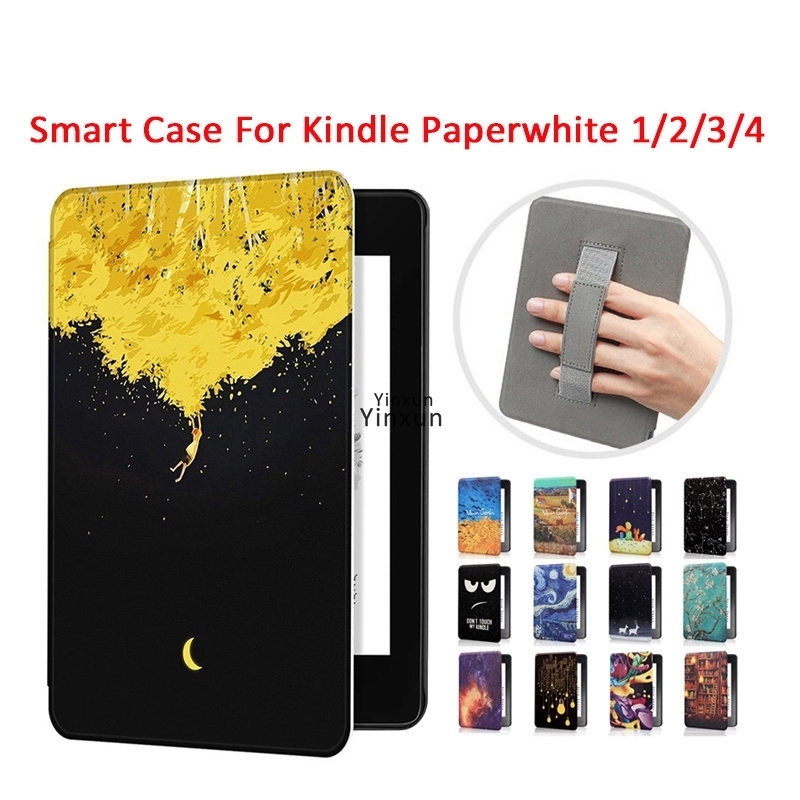- PU Leather Cover with Auto Wake/Sleep-Fits  All-New Kindle 2019 10th Gen, 2019 Release Ayotu Case for All-New Kindle ,Forest Will not fit Kindle Paperwhite or Kindle Oasis 