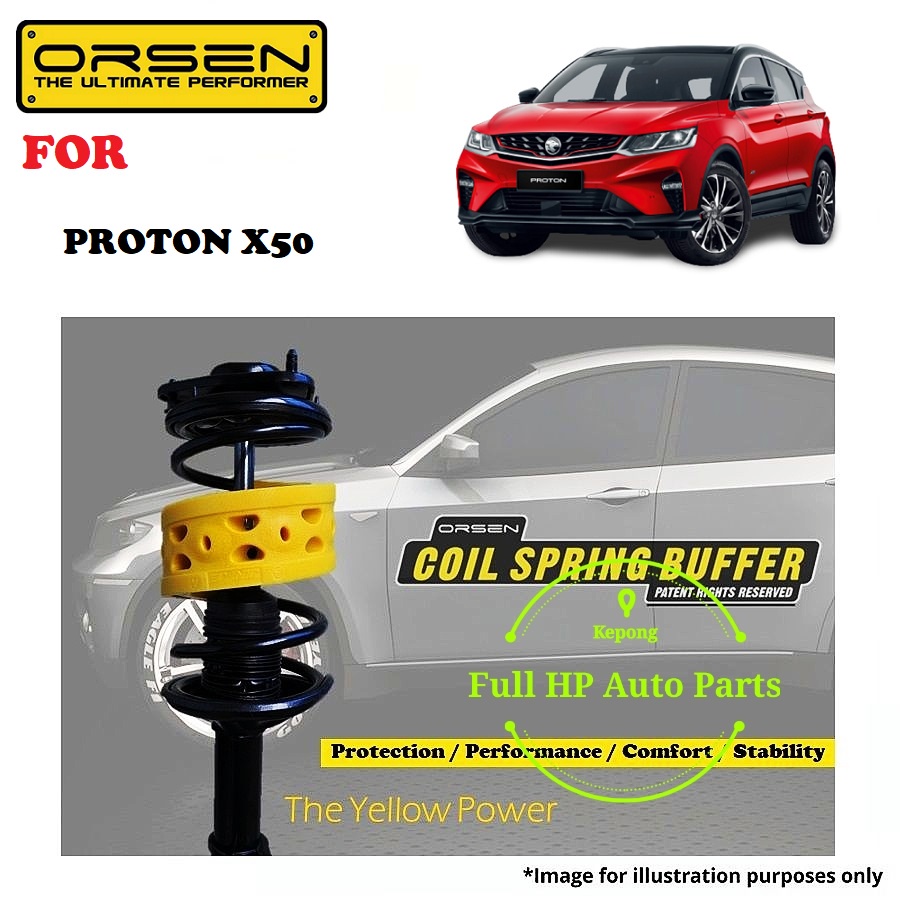 Proton X50 ORSEN Coil Spring Buffer Shopee Malaysia