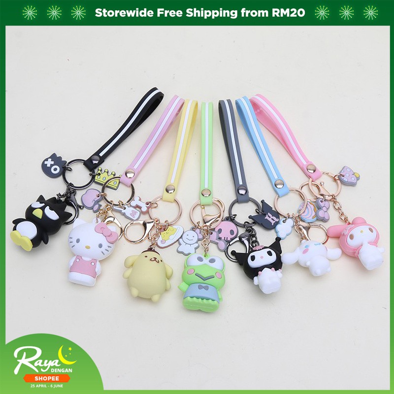 Sanrio Kawaii Cinnamoroll Pompompurin Hello Kitty My Melody Kuromi Xo 