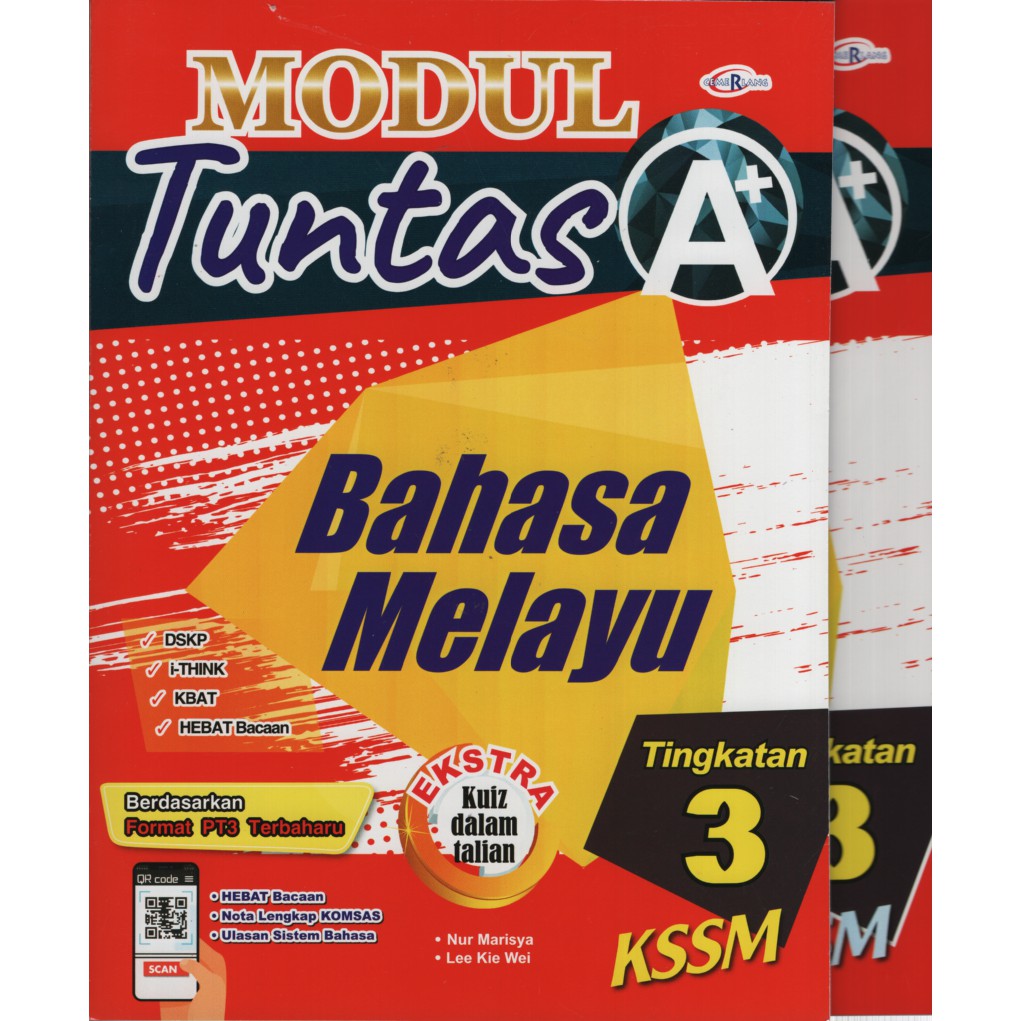 MODUL TUNTAS A+ BAHASA MELAYU TINGKATAN 3 (2IN1)  Shopee Malaysia