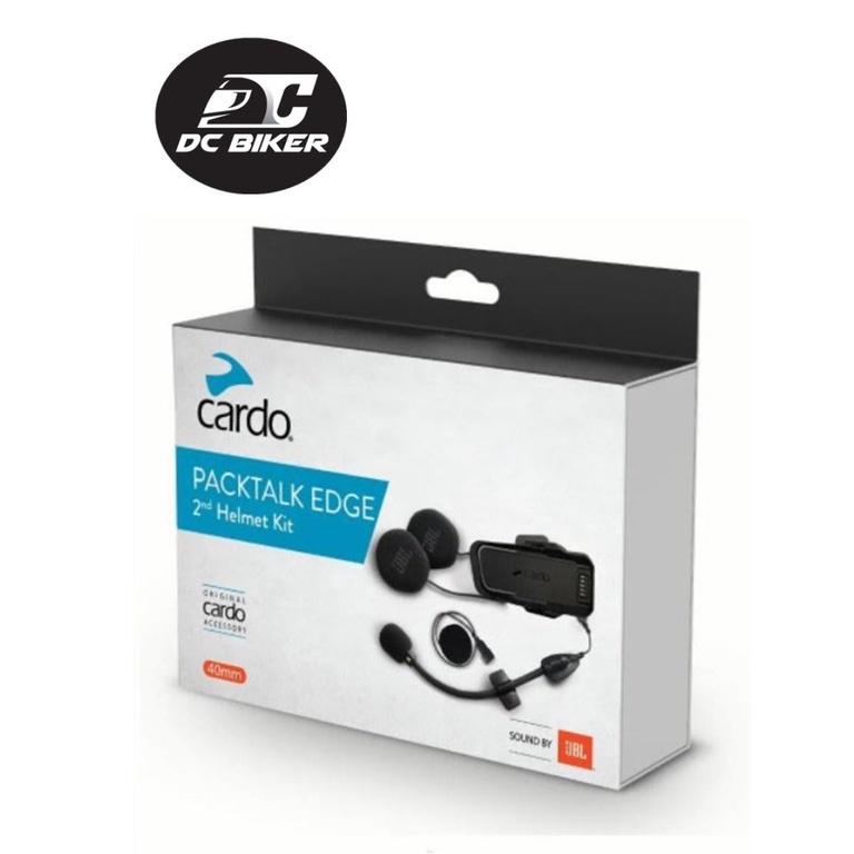 Cardo Packtalk Edge JBL 2nd Helmet Kit (Authorized Dealer) Shopee